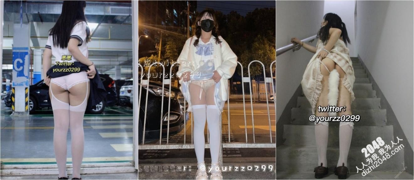超市、停车场大胆露出喷尿,在马路中央人前喷水 水太多了没忍住 他们经过还在喷甜味反差少女